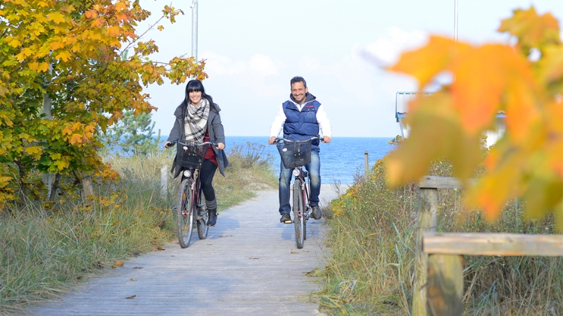 Ob mit dem Fahrrad oder zu Fuß - in Boltenhagen werden Sie herrliche Ausblicke erleben! Appartementhaus Seebach