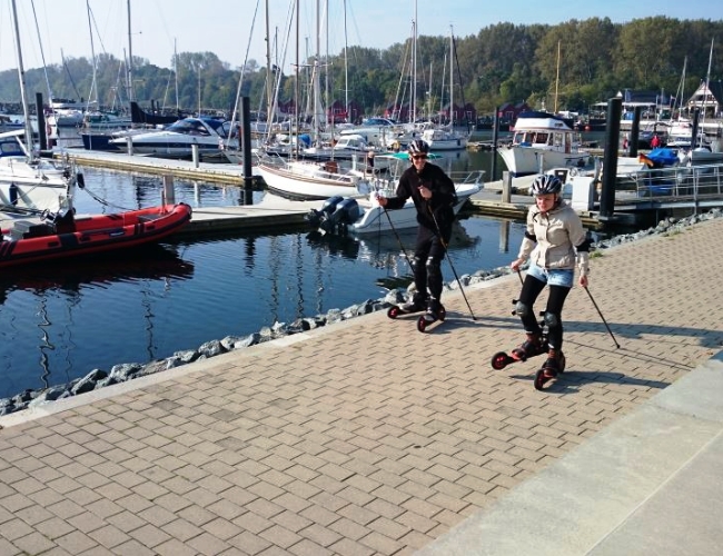 Nordic Cross Skating Entdecke die neue Trendsportart!