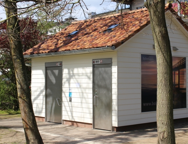 WC-Anlage an der Seebrücke © Kurverwaltung Ostseebad Boltenhagen